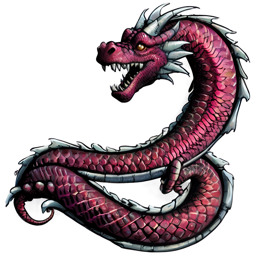 Dragon Scroll Magic Png Vhs