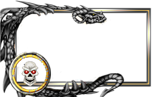 Dragon Skull Webcam Overlay