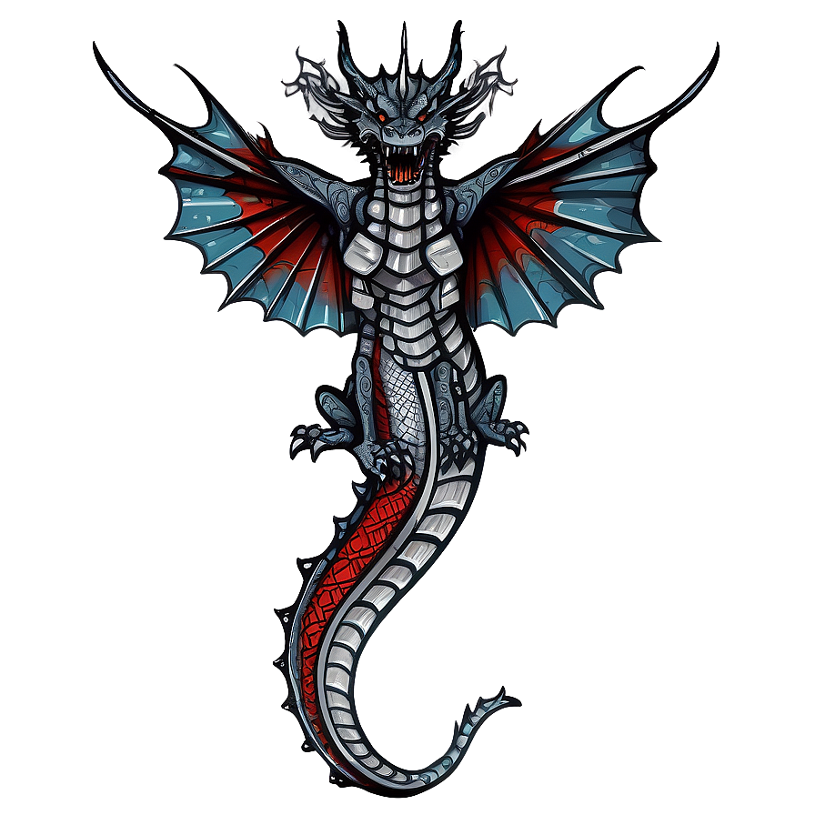 Dragon Tattoo Sleeve Idea Png 06122024