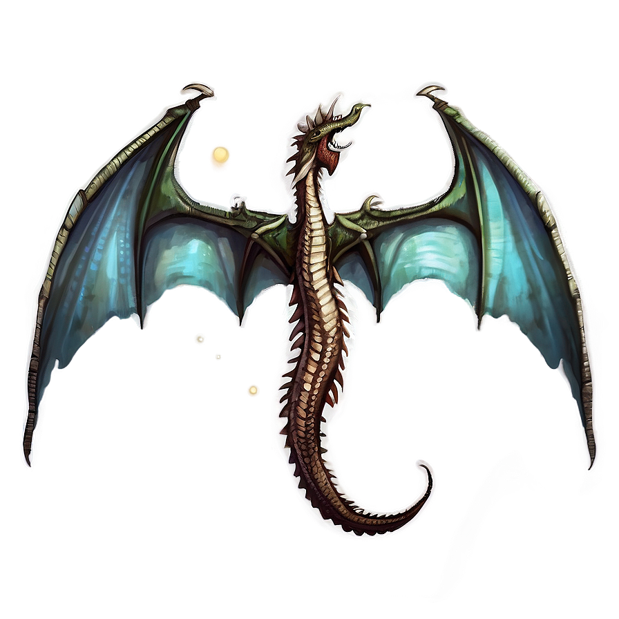 Dragon Wings Illustration Png 06122024