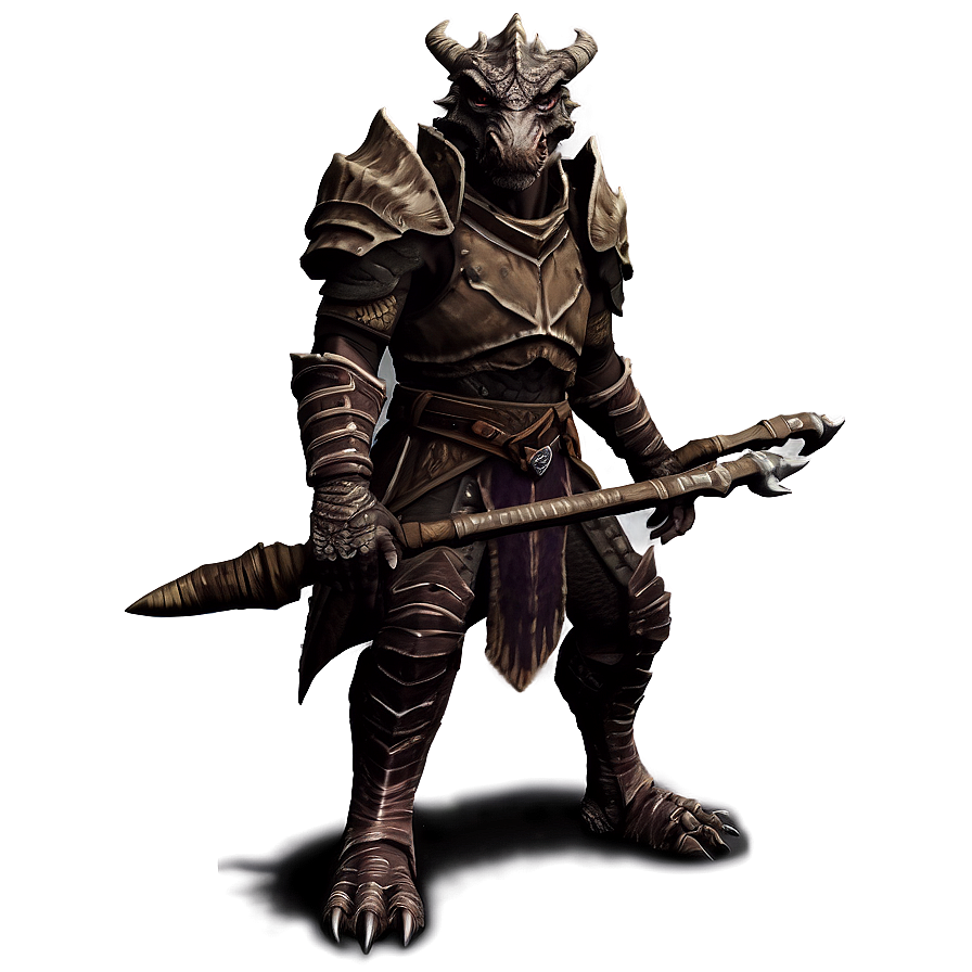 Dragonborn Dual Wielder Png Poo42