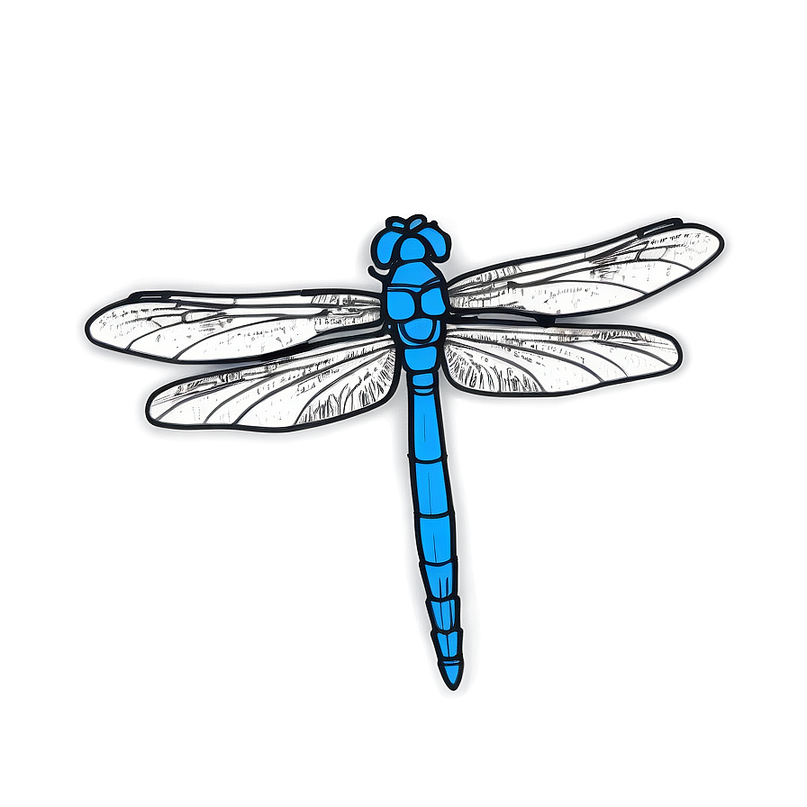 Dragonfly Sketch Png 90