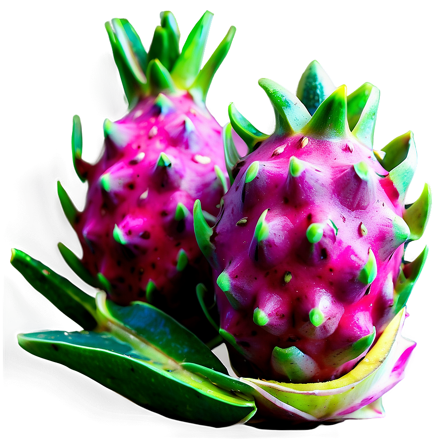 Dragonfruit On Market Stand Png Cqh13