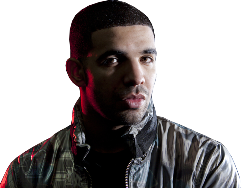 Drake Intense Gaze PNG with transparent background