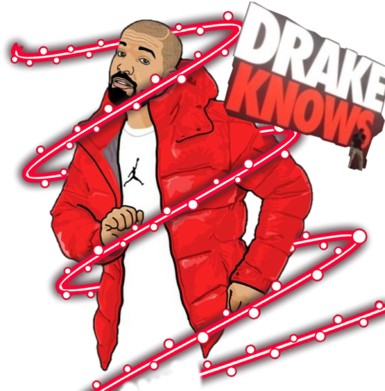 Drake Knows Animated Artwork PNG with transparent background