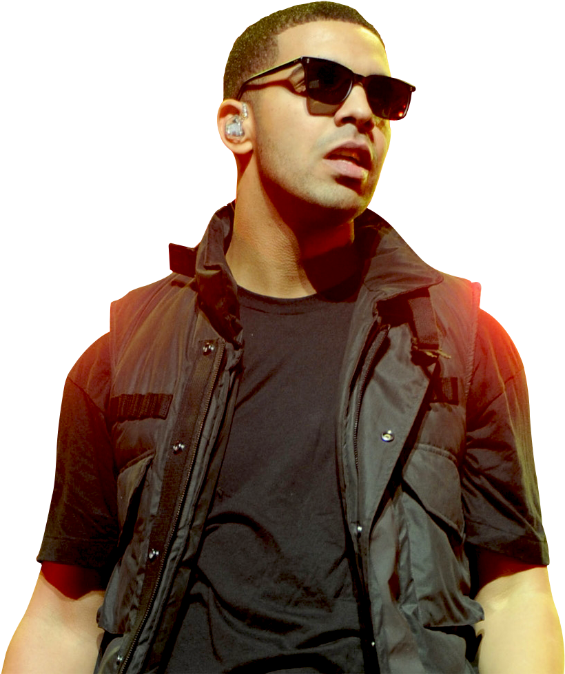 Drakein Concert Sunglasses PNG with transparent background