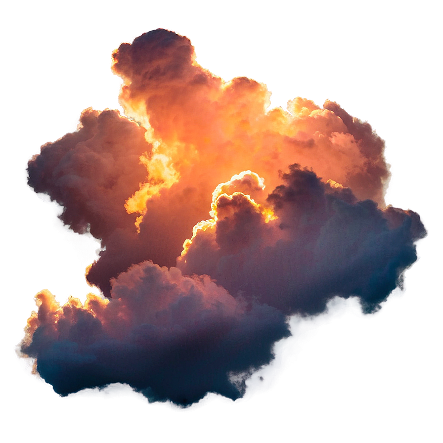 Dramatic Cloudy Sunset Png 50