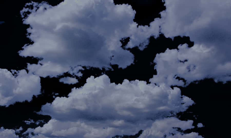 Dramatic_ Cumulus_ Clouds_ Formation PNG with transparent background
