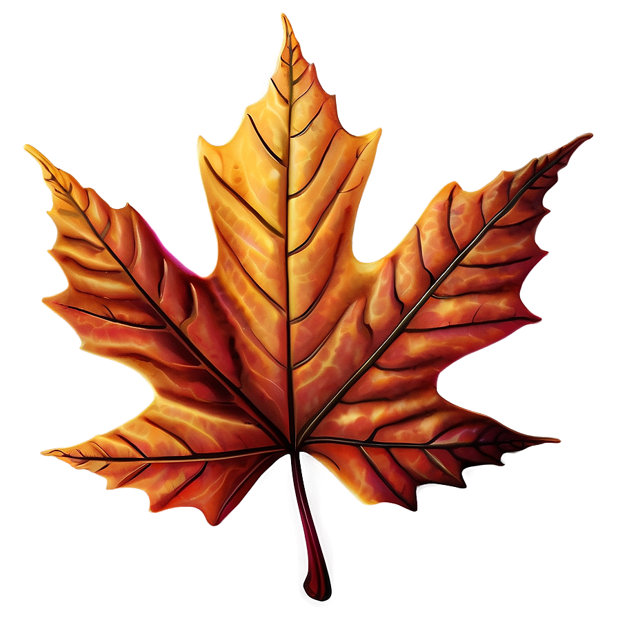 Dramatic Fall Leaf Png Caw74