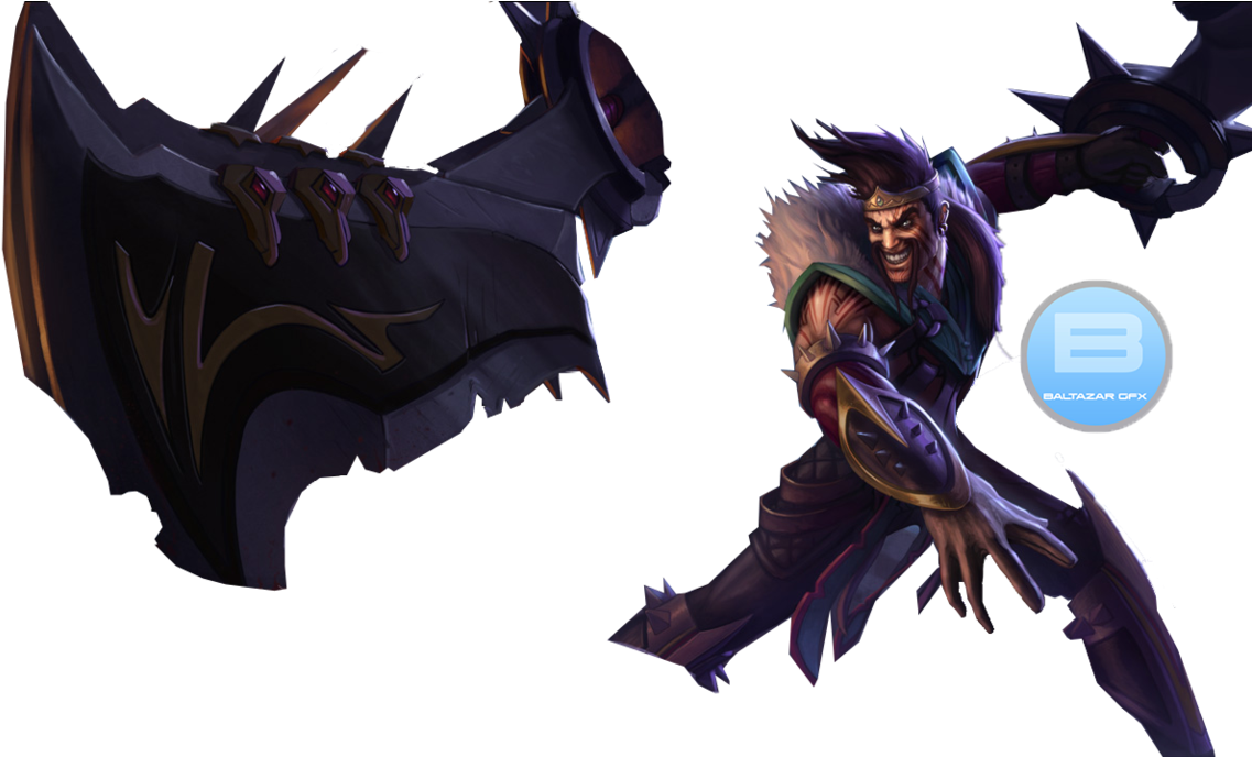 Draven Lol Png - League Of Legends Draven Png, Transparent Png PNG with transparent background