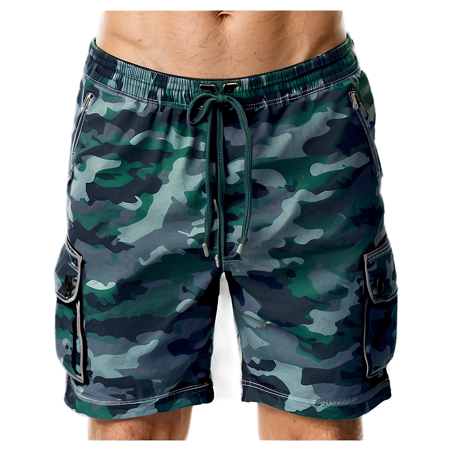 Drawstring Cargo Shorts Png Mrc