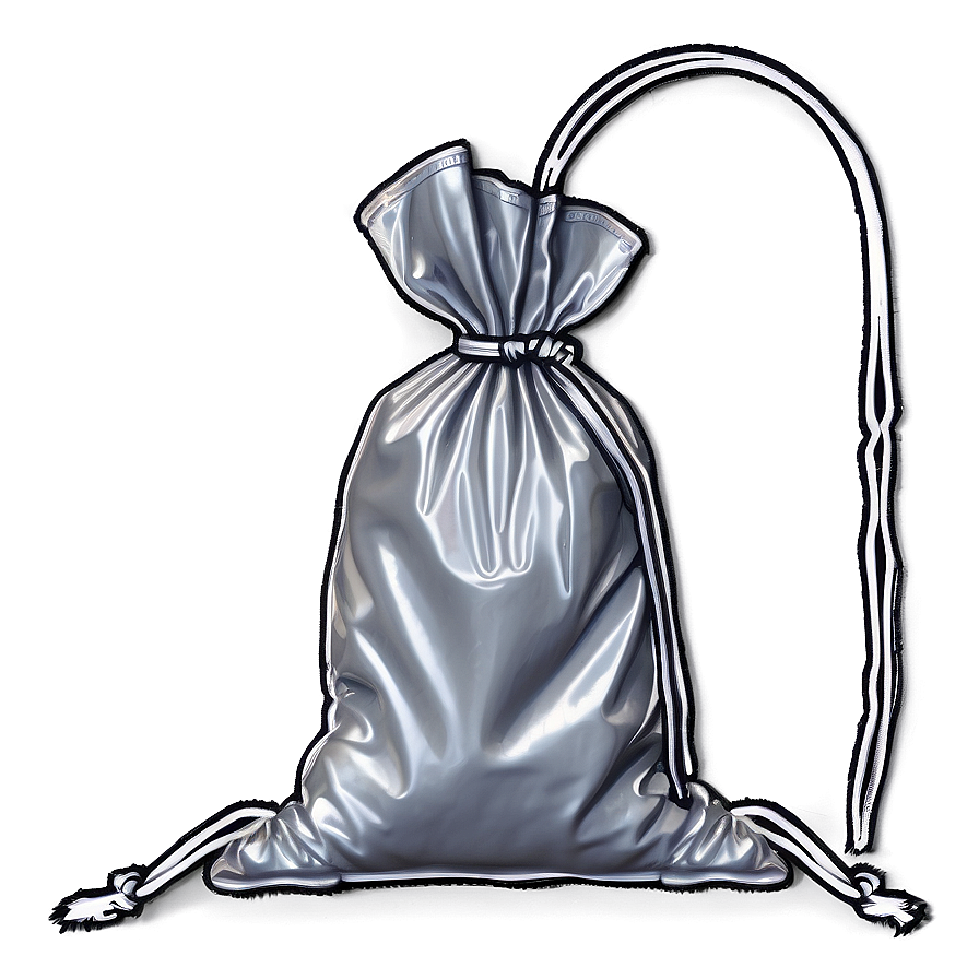 Drawstring Plastic Bag Png Xvm