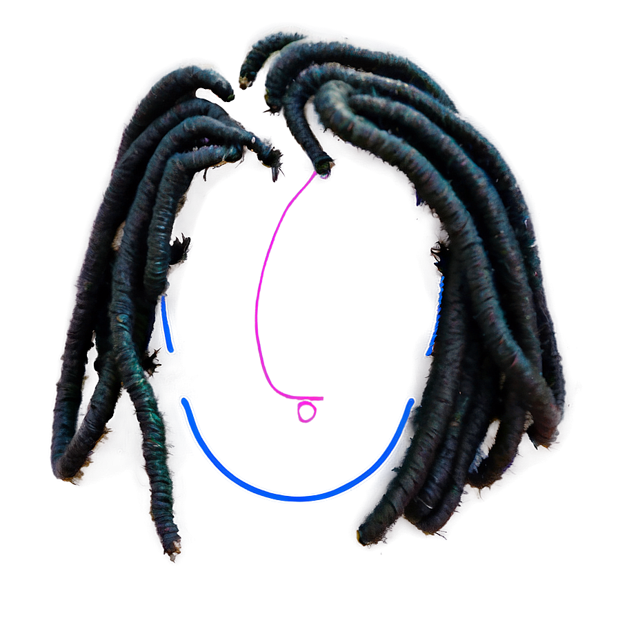 Dreads Hairstyle Inspiration PNG 77 PNG with transparent background