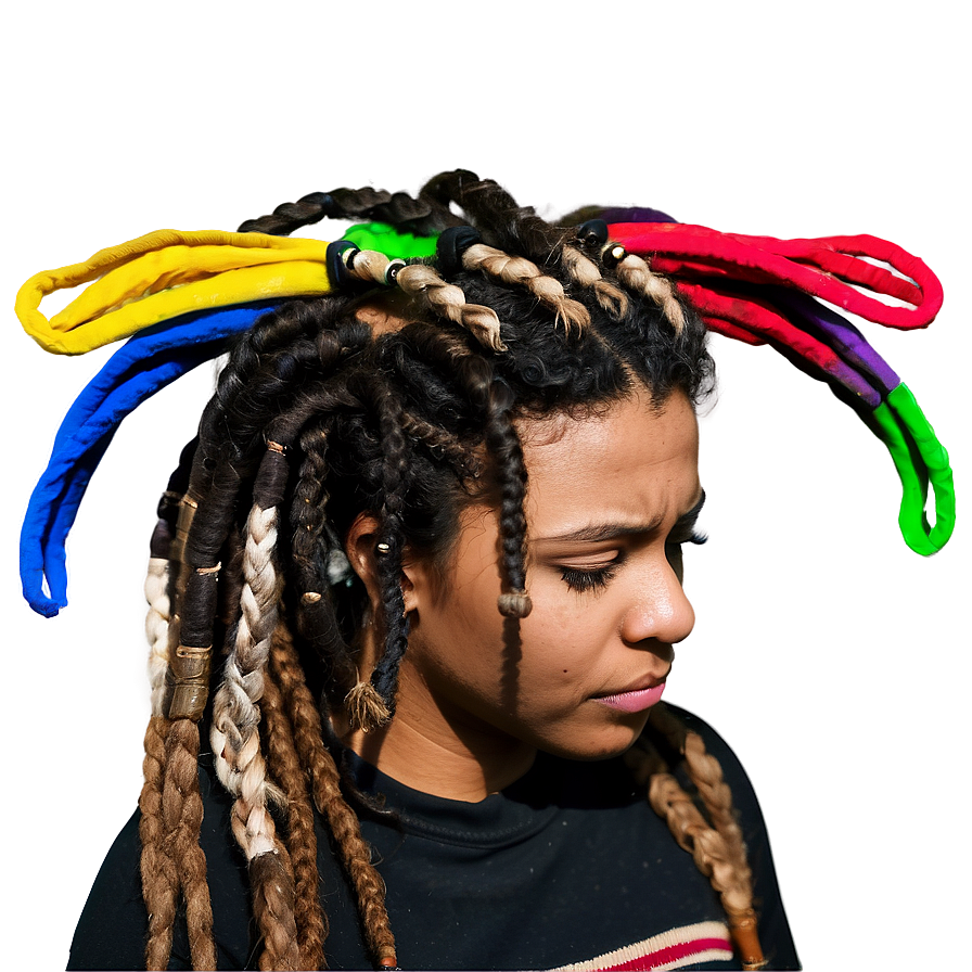 Dreads Hairstyle Inspiration PNG igx68 PNG with transparent background
