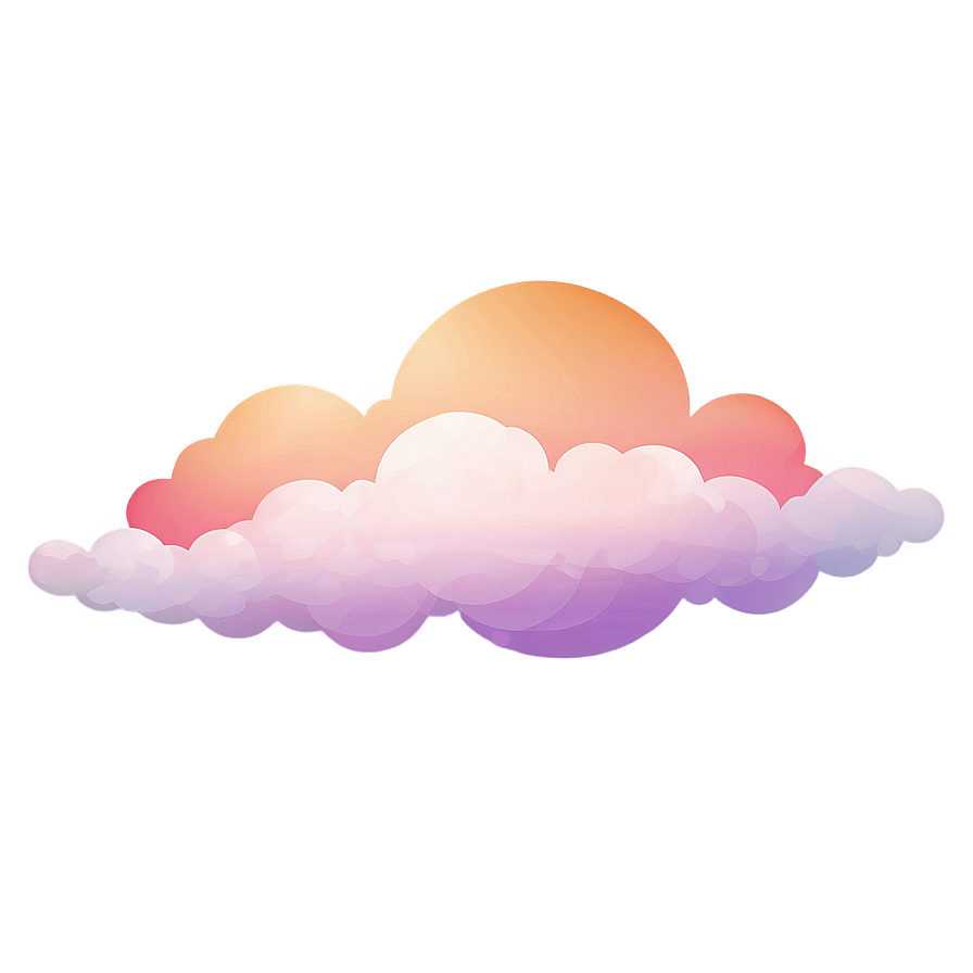 Dream Cloud Sunset Png 06282024