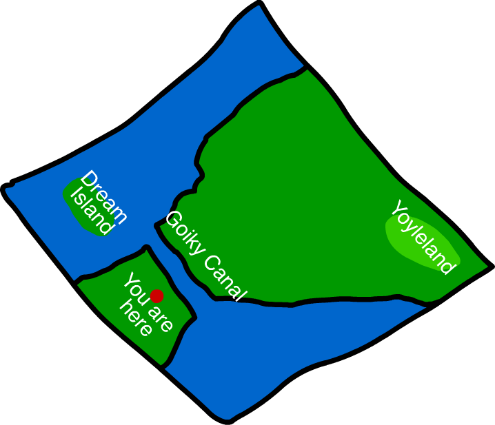 Battle For Dream Island Wiki - Map, HD Png Download PNG with transparent background