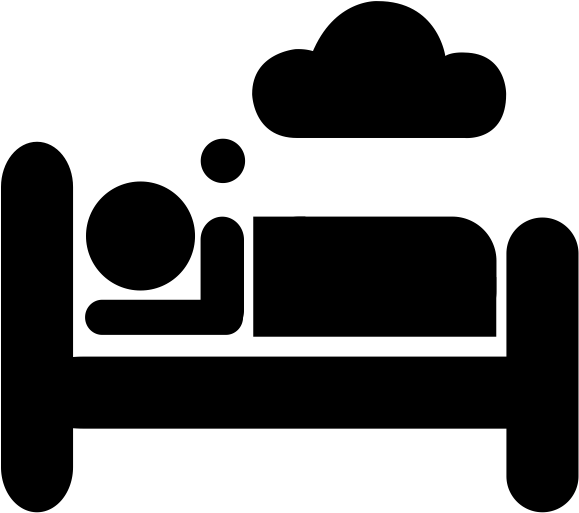Dreaming Person Icon PNG with transparent background
