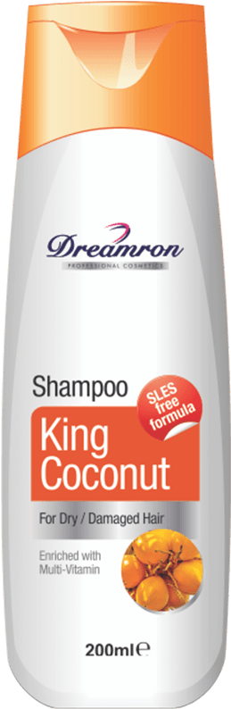 Dreamron King Coconut Shampoo, HD Png Download PNG with transparent background