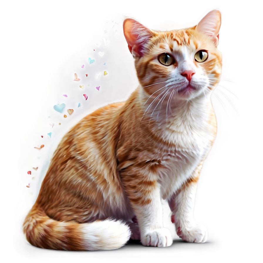 Dreamy Cat Artwork Png Kxx