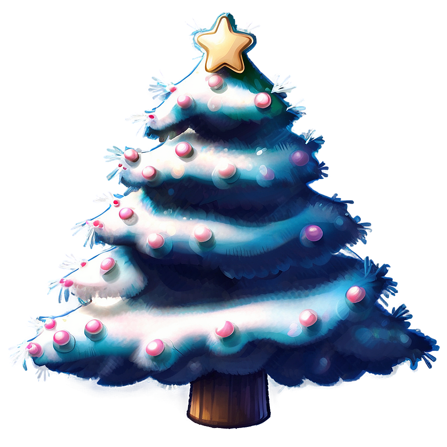 Dreamy Christmas Tree Decoration Png 27