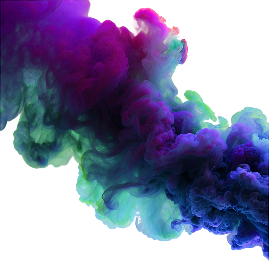 Dreamy Color Smoke Plume Png 06122024