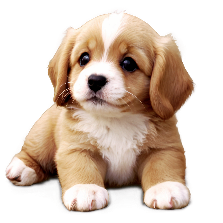 Dreamy Kawaii Puppy Png 54