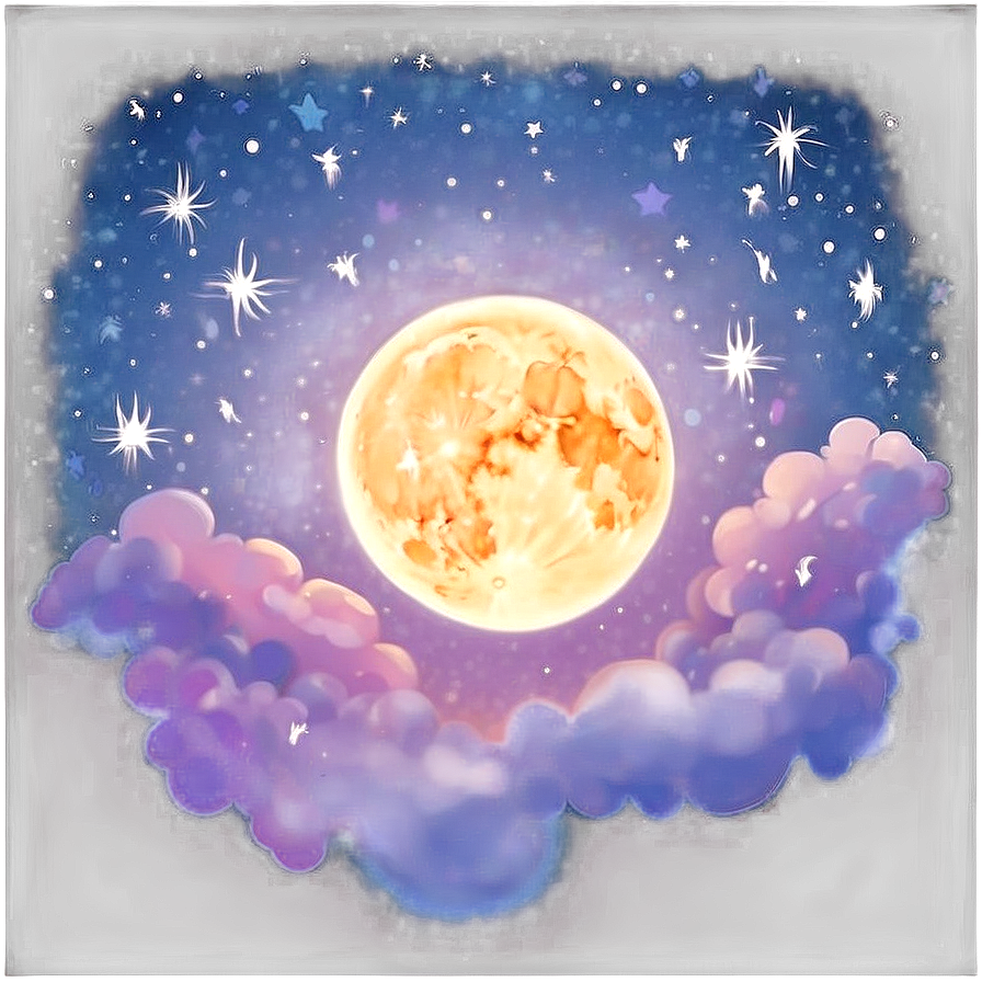 Dreamy Night Sky PNG ake96 PNG with transparent background