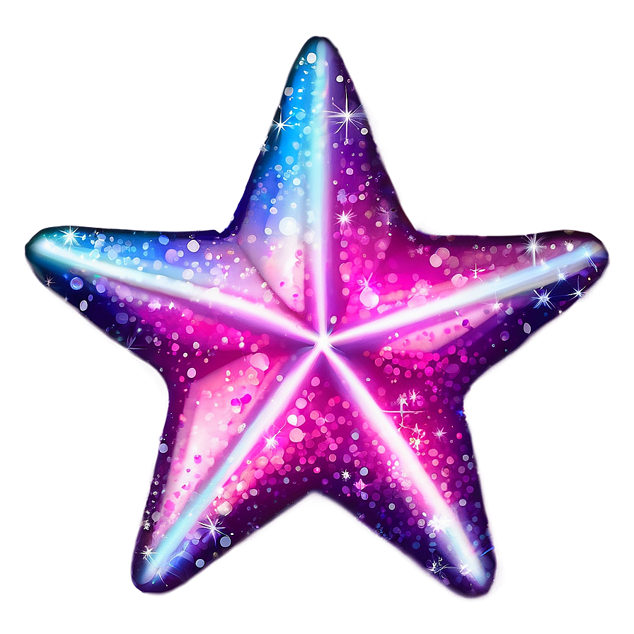 Dreamy Sparkle Star Png 83