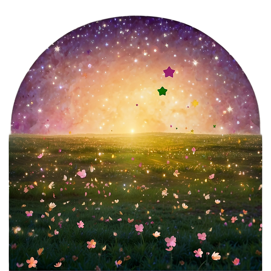 Dreamy Stardust Field Png Vce67