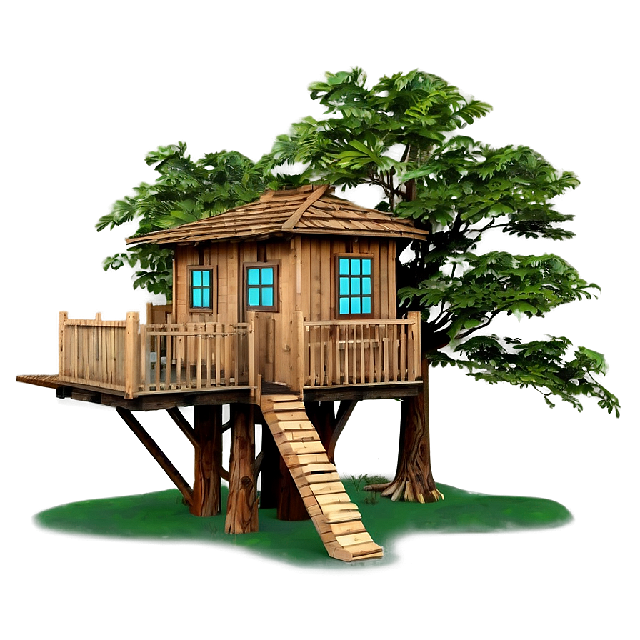 Dreamy Tree House Png Nre