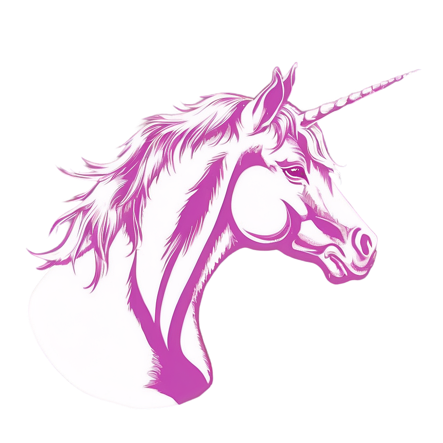 Dreamy Unicorn Silhouette PNG 06282024 PNG image with a transparent background, free high-resolution download