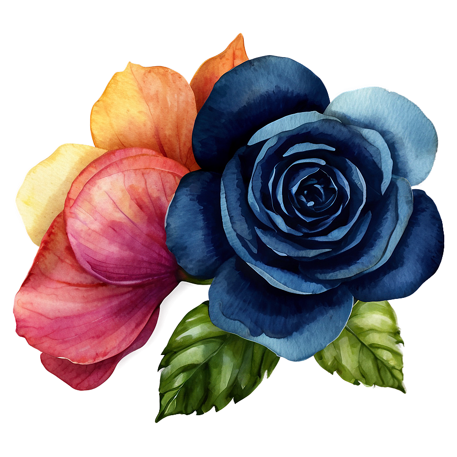 Dreamy Watercolor Flower Png Ftt29