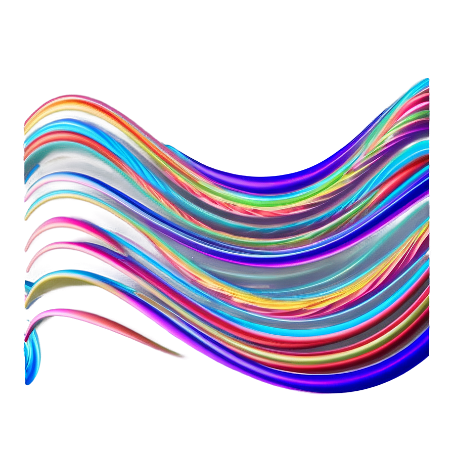 Dreamy Wavy Lines Scene Png 06212024