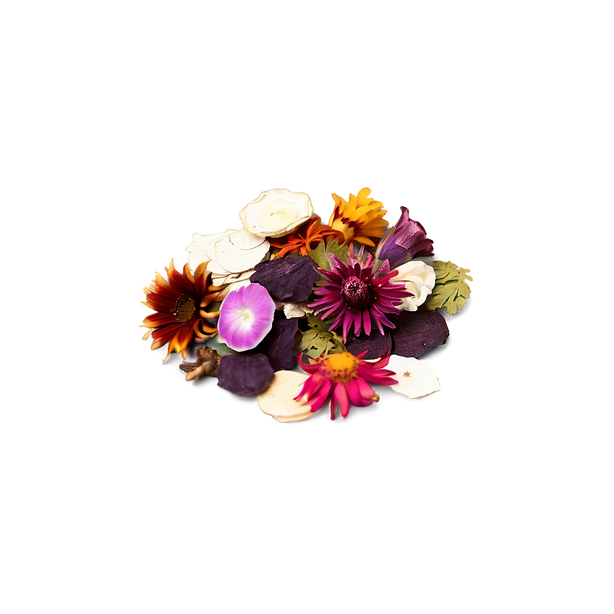 Dried Flower Potpourri Mix Png Oma