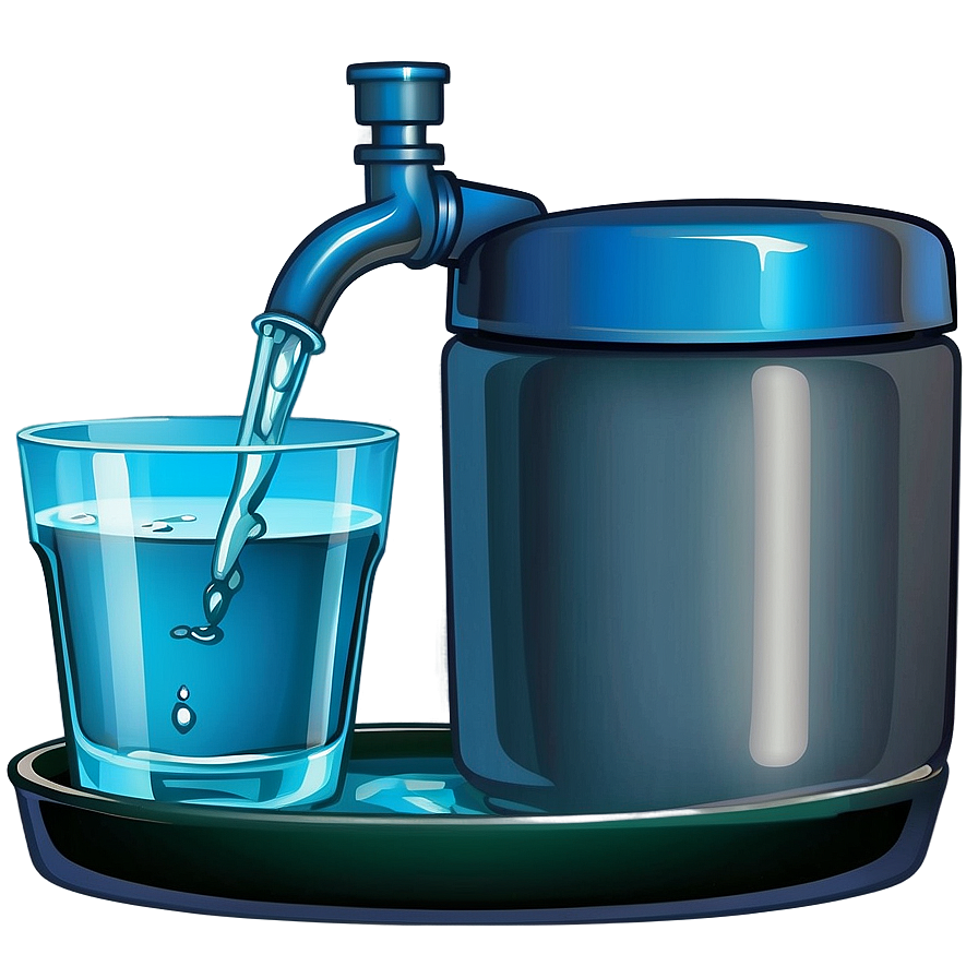 Drinking Water Cartoon Png 42