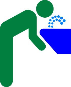 Drinking Water Sign Icon PNG with transparent background