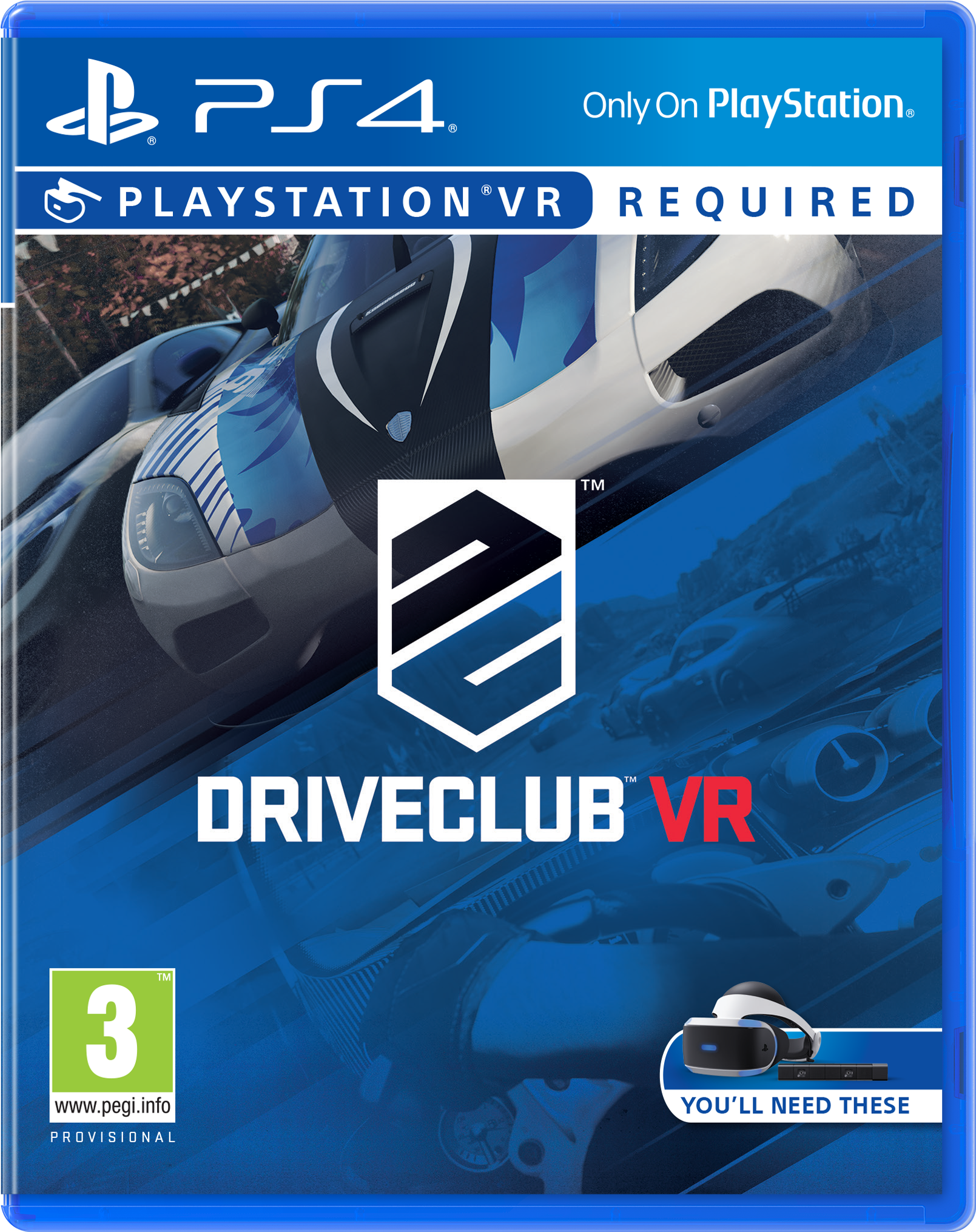 Driveclub Vr Ps4 Box, HD Png Download PNG image with a transparent background, free high-resolution download
