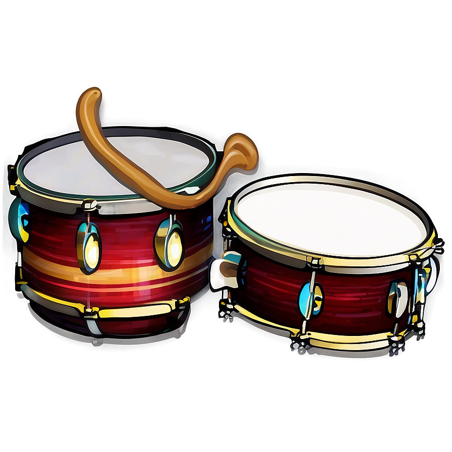 Drum Set Flat Png 05242024