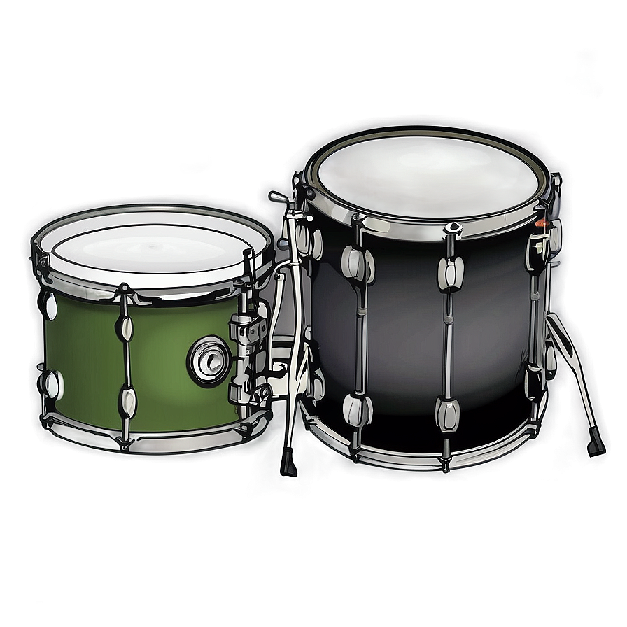 Drum Set Flat Png Uic