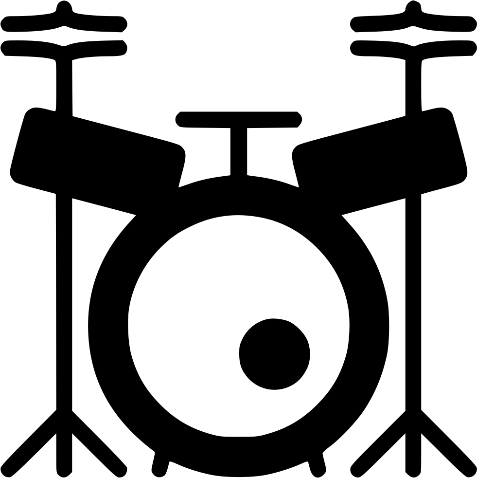 Drum Set - Drum Set Icon Png, Transparent Png PNG image with a transparent background, free high-resolution download
