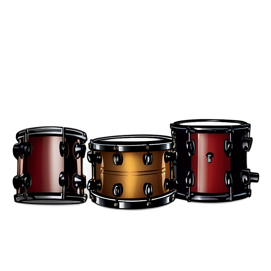 Drum Set Silhouette PNG 73 PNG with transparent background