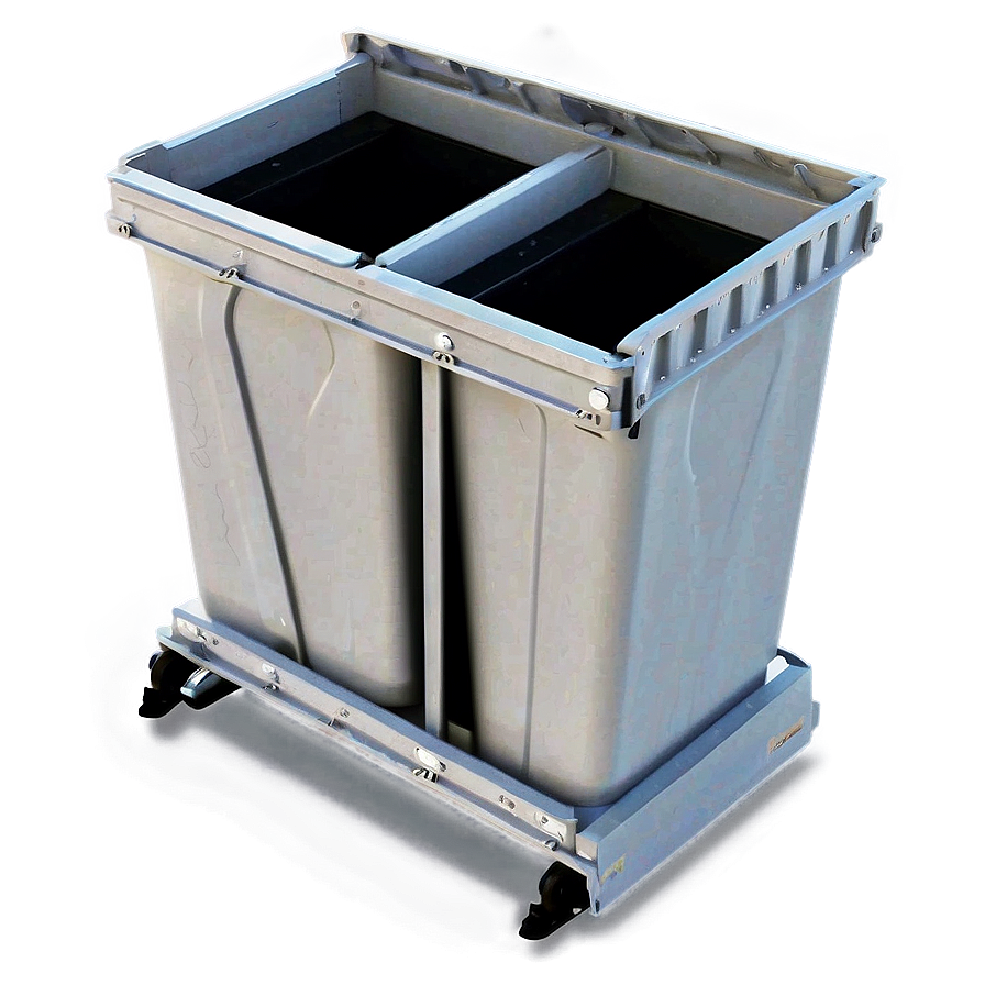 Dual Compartment Trash Bin Framework Png 05252024