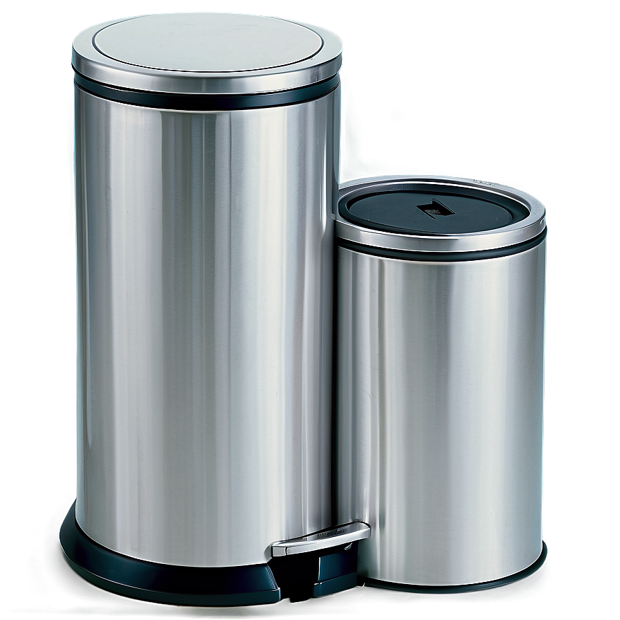 Dual Compartment Trash Can Png 98