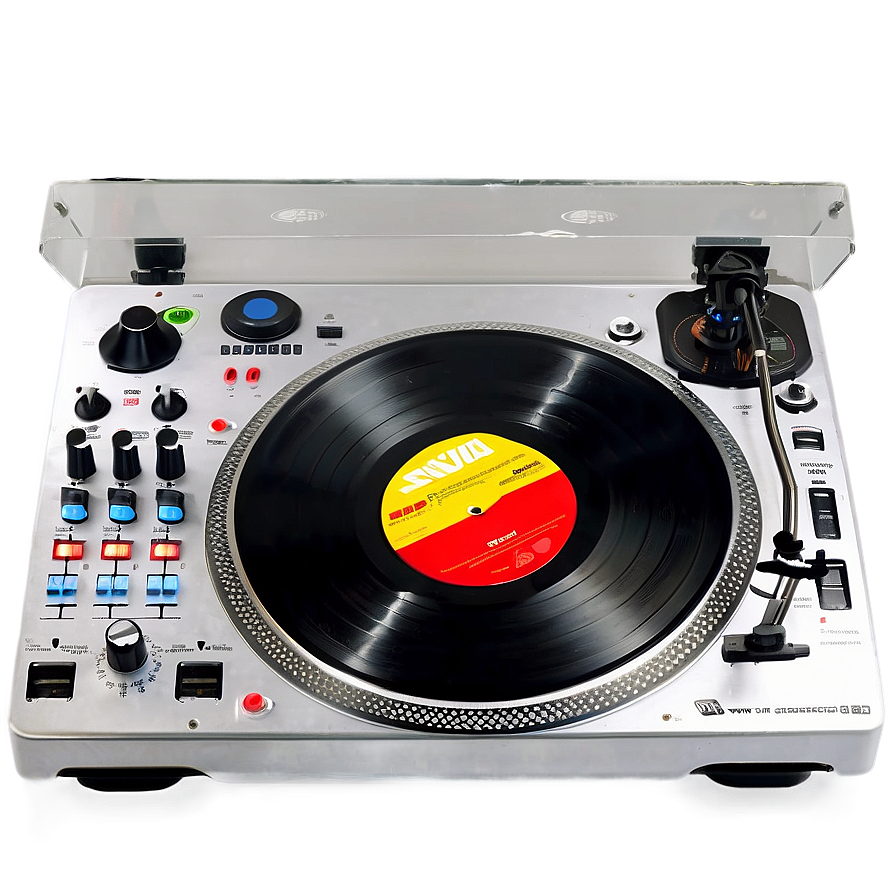 Dual Dj Turntable Png 06292024