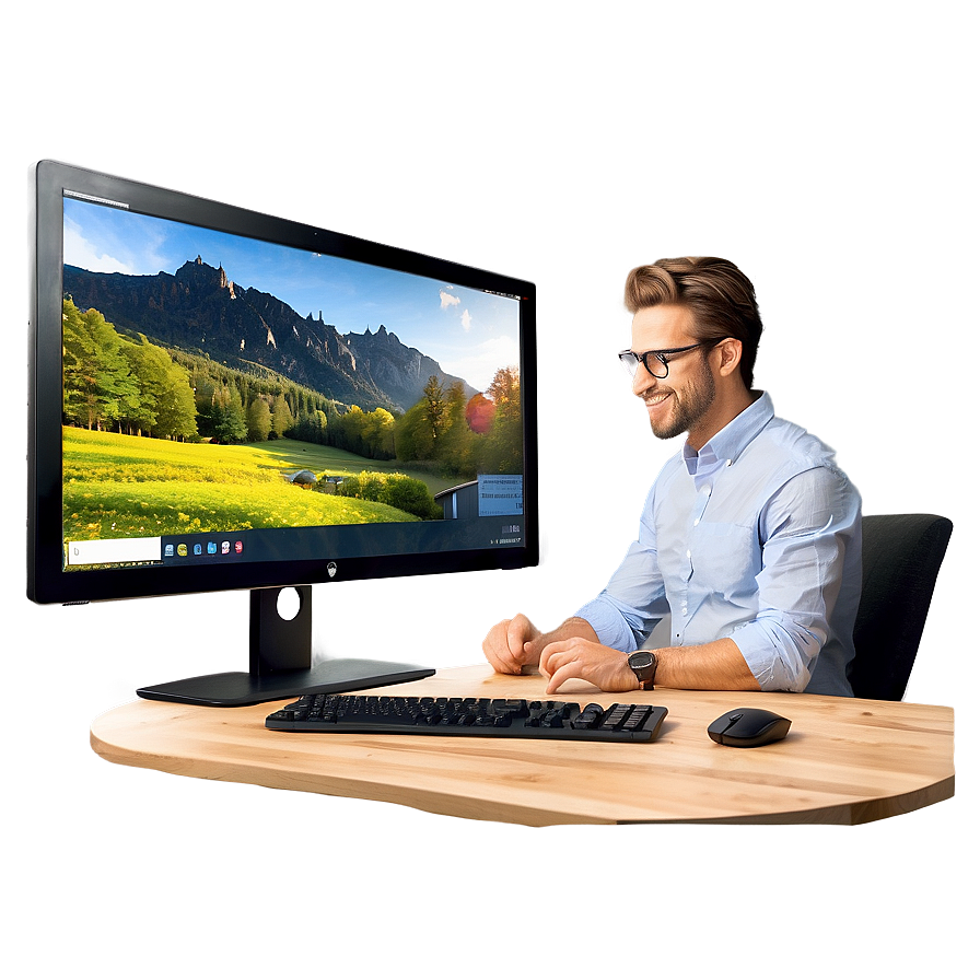 Dual Screen Setup Png 25