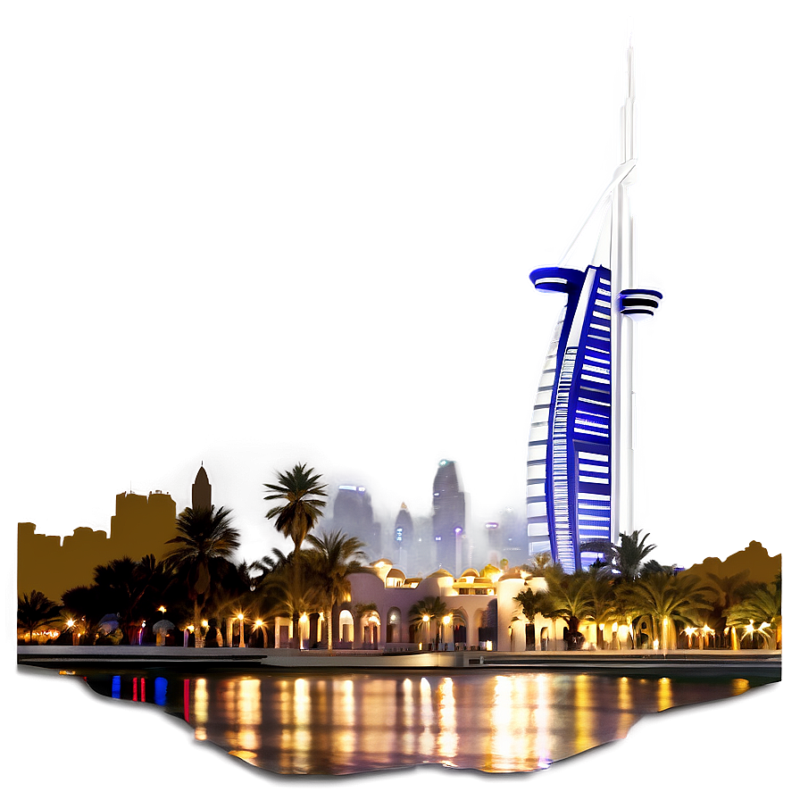 Dubai Skyline PNG hun66 PNG with transparent background