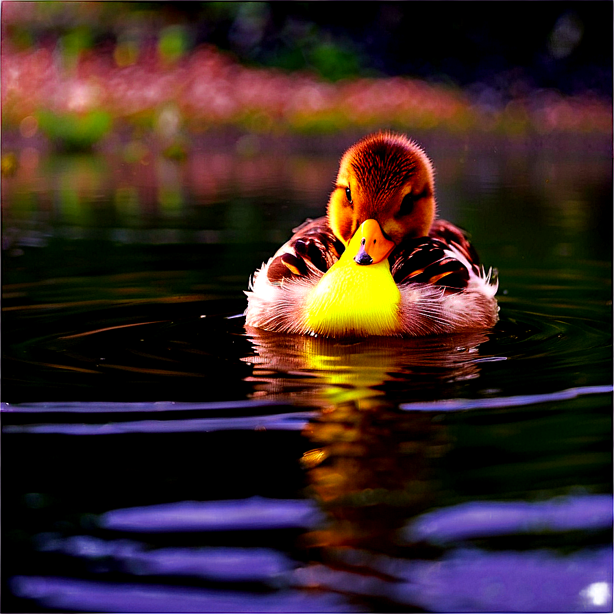 Duck At Lake Png 29