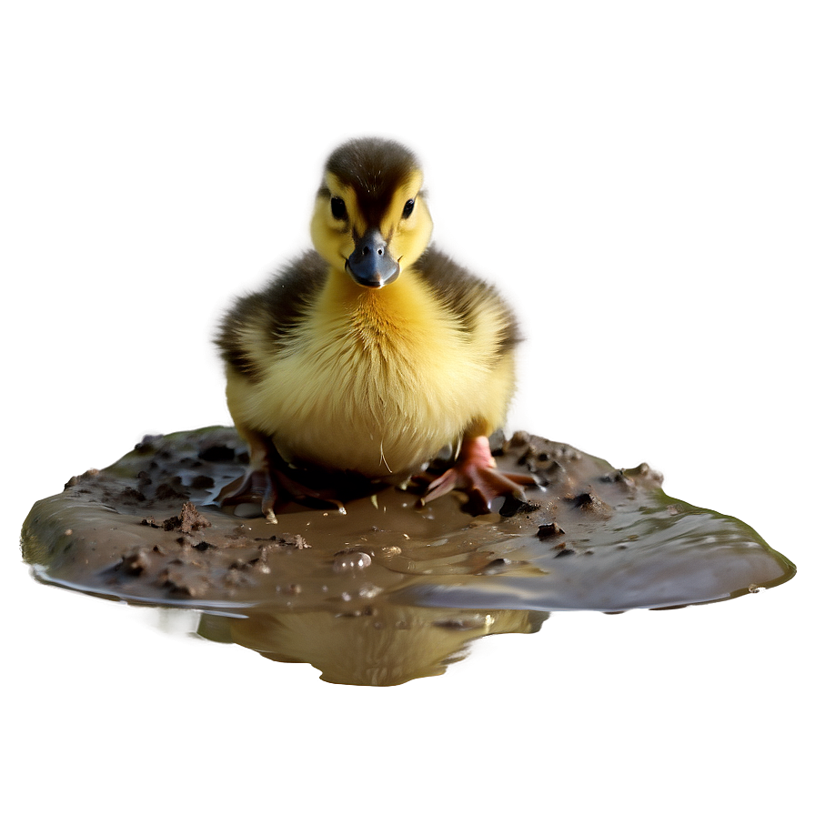 Duckling In Mud Png 54