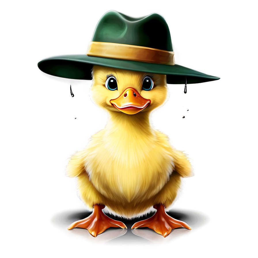 Duckling With Hat PNG lbo PNG image with a transparent background, free high-resolution download