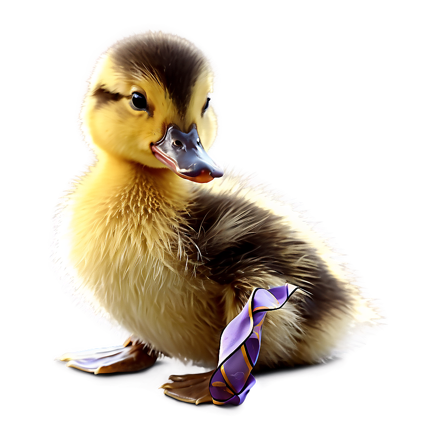 Duckling With Ribbon Png 76